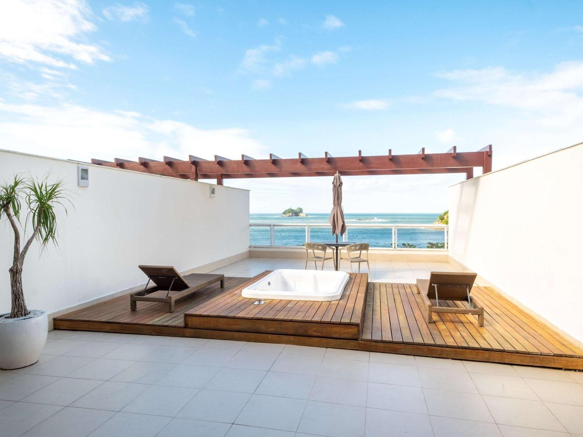 Hotel Jequitimar Guaruja Resort & Spa By Accor - Ex Sofitel Esterno foto